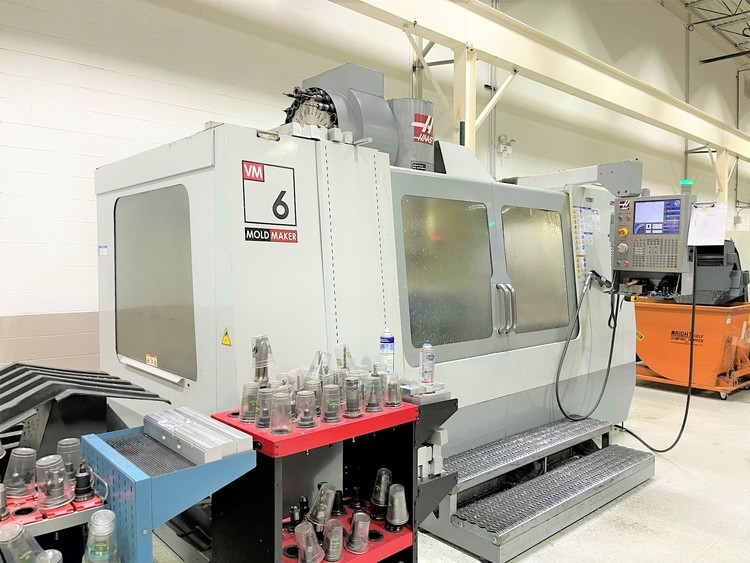 Haas VM-6, Machine ID: 8745